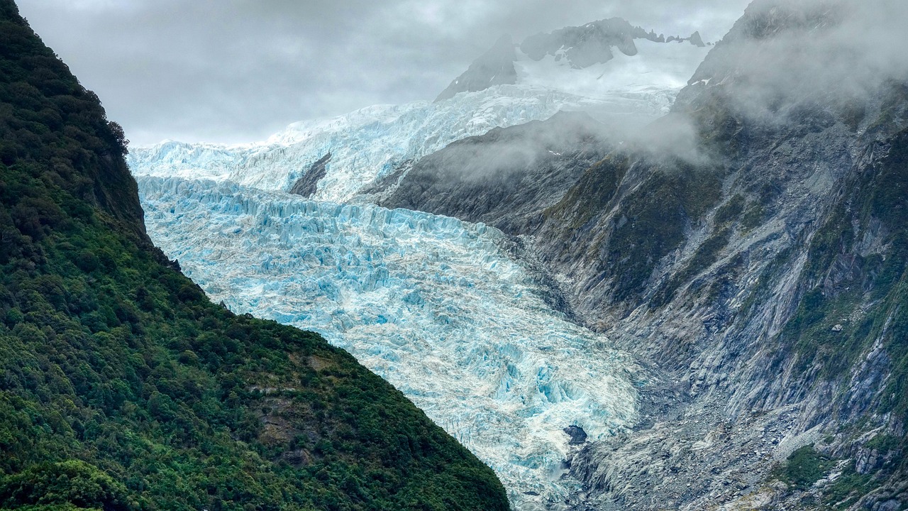 Glacier, snow mountains, mountains — Test post title